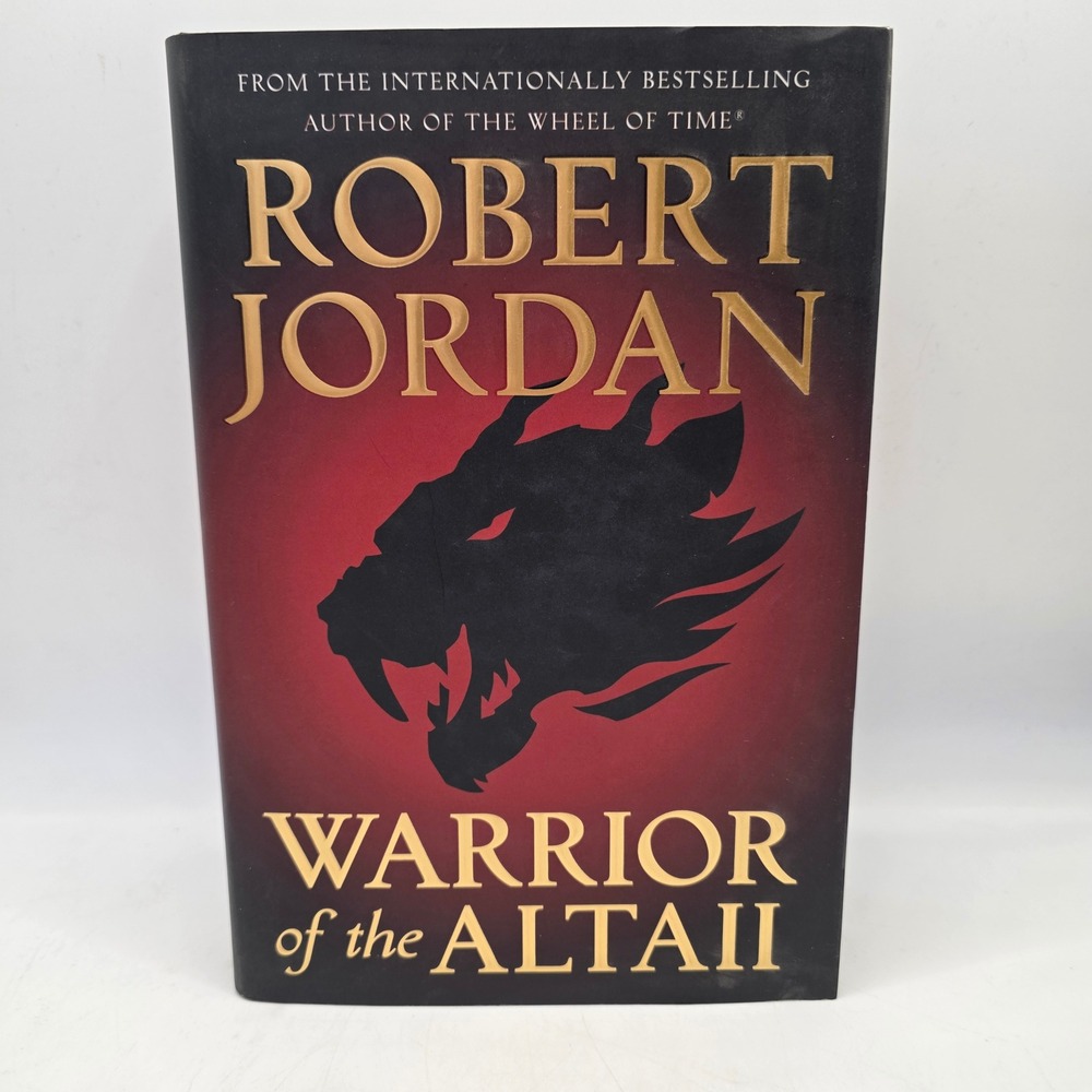 Robert Jordan Warrior of the Altaii Hardcover Signed Fantasy Wheel of Time